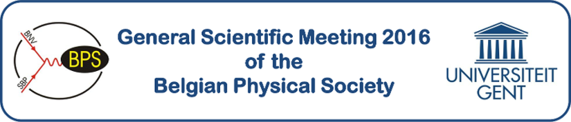 General Scientific Meeting 2016 of the Belgian Physical Society